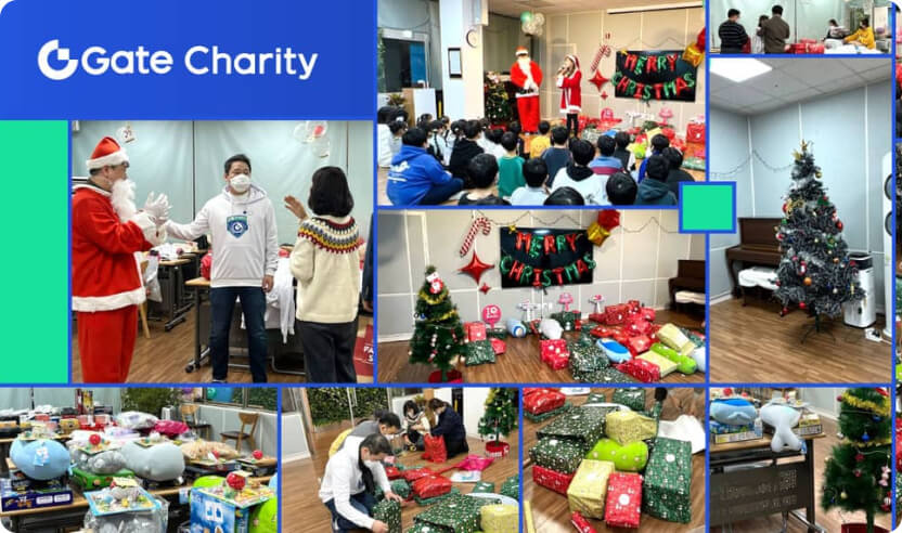 Gate Charity Wraps Up NFT Charity Fundraiser and Christmas Gift Donations for Child Welfare Center