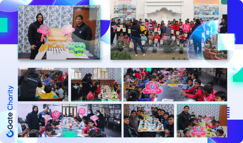 Gate Charity Celebrates Christmas With Kids In New Delhi India